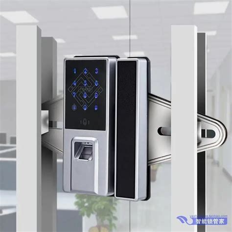 Intelligent Smart Glass Door Lock Remote Control Electronic Fingerprint Free Opening Double