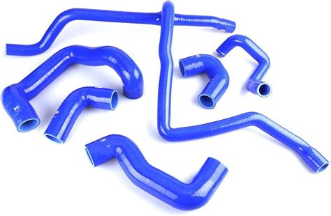 Car Radiator Hose 6pcs Set Water Pipe Silicone Intercooler Turbo Radiator Hose Kit Compatible