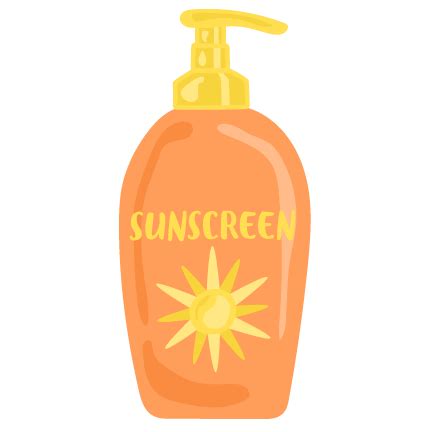 Sunscreen Clip Art