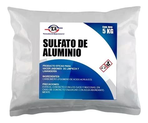 Sulfato De Aluminio Clarificador De Agua Albercas 5 Kilos MercadoLibre