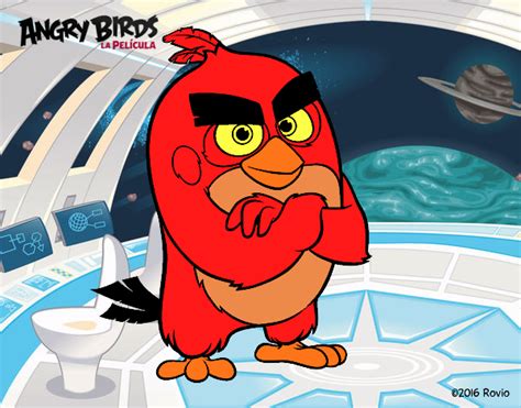 Dibujo De Red De Angry Birds Pintado Por En El Día 06 07 16