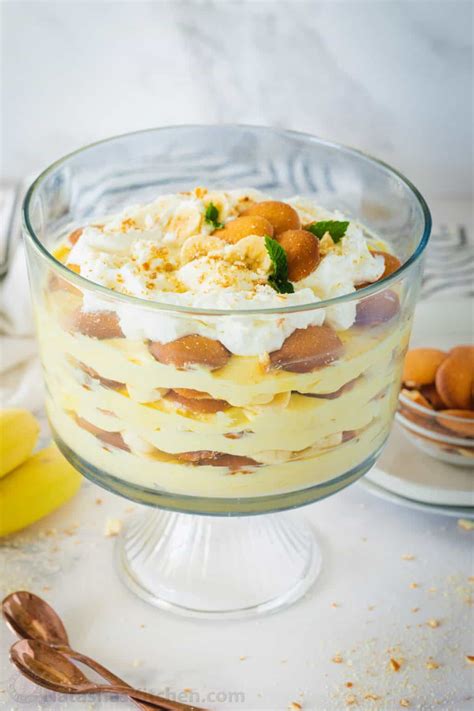 No Bake Banana Pudding Recipe With Layers Of Pudding Vanilla Wafers