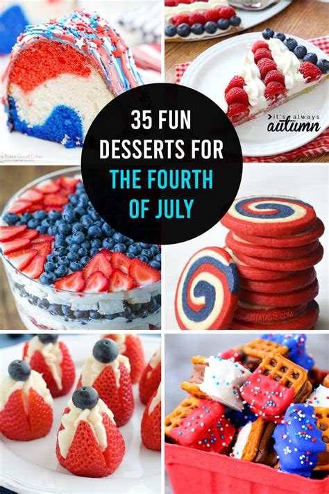 35 Patriotic Desserts For The Fourth Of July Its Always Autumn