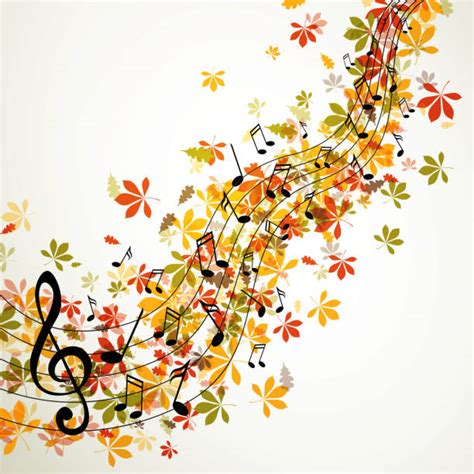 Fall Music Notes Illustrations, Royalty-Free Vector Graphics & Clip Art - iStock