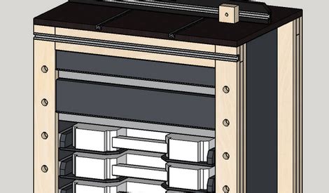 Plan Support Perceuse Colonne Par Davifo Sur L Air Du Bois