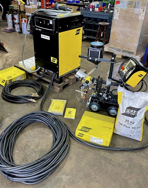 Esab Laf A Pek Wheel Mtr Submerged Arc Welder Tractor