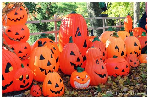 A funky collection of plastic pumpkins. | Halloween fun, Pumpkin stands ...