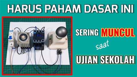 Rangkaian Timer H Cr A Dan Kontaktor Youtube