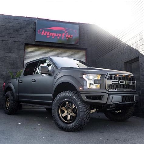 Ford Raptor Wrapped In 3m 1080 Matte Deep Black Vinyl Vinyl Wrap 3m