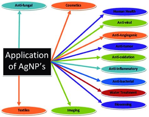 Applications Of Silver Nanoparticles Download Scientific Diagram