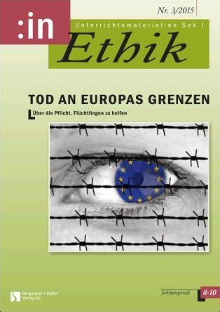 Tod an Europas Grenzen Über Pflicht Flüchtlingen zu helfen in