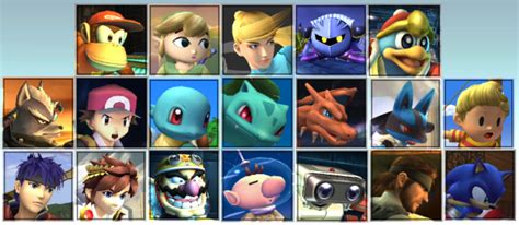 Super Smash Bros Brawl Newcomers Brawl By Lelan B Keeton On Deviantart