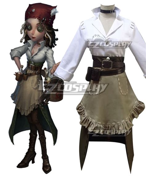 Identity V Barmaid Demi Bourbon Halloween Cosplay Costume