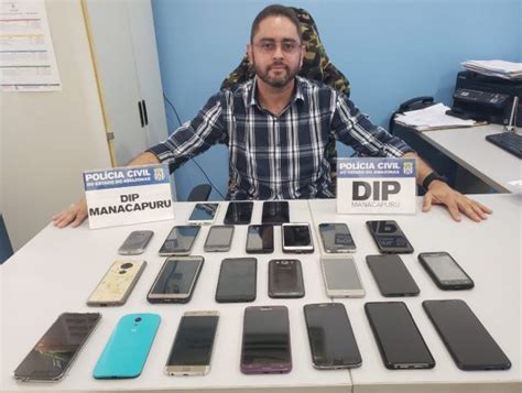 Polícia Civil recupera 23 aparelhos celulares em Manacapuru SSP