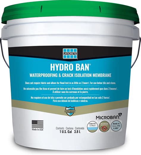 LATICRETE Hydro BAN® Easy to Apply Anti-Fracture Liquid Waterproofing