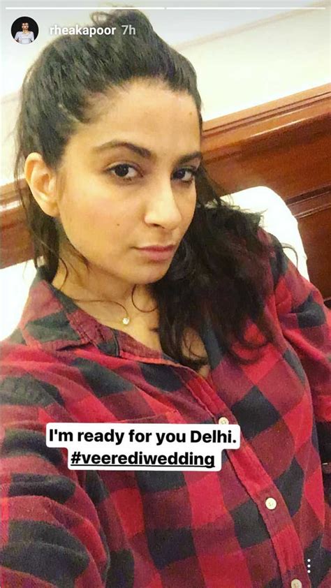 rhea kapoor is ready for delhi and veere di wedding | Sonam and Rhea ...