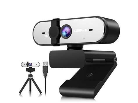 CAMPARK 2K 1440P Webcam With Microphone For PC USB QHD Autofocus Web