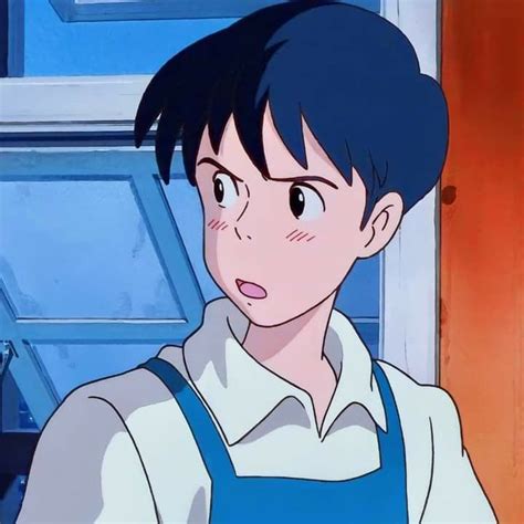 Anime icons 💙 Whisper of the Heart Seiji | Studio ghibli, Anime, Anime ...