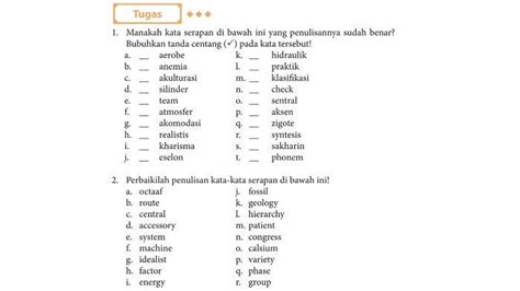 Kunci Jawaban Bahasa Indonesia Kelas Sma Halaman Dan Kata