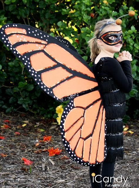 Diy Tutorial 15 Adorable Girl S Diy Halloween Costumes Diy Monarch Butterfly Costume In 2019