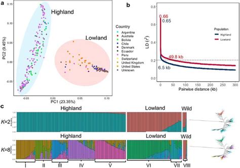 Genome Wide Association Study In Quinoa Reveals Selection Pattern