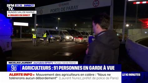 Col Re Des Agriculteurs Des Op Rations De Filtrage R Alis Es Par Les