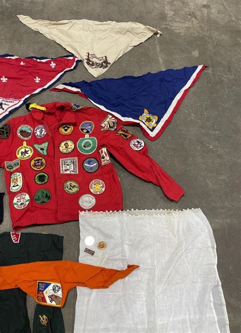 Collection Of Eagle Boy Explorer Scout Uniforms