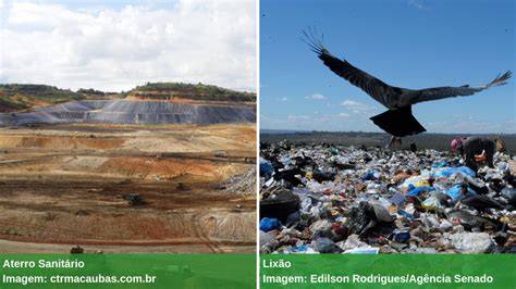 Aterros Sanitarios E Lixoes - Aterros e Lixões: você sabe quais são as diferenças entre eles?