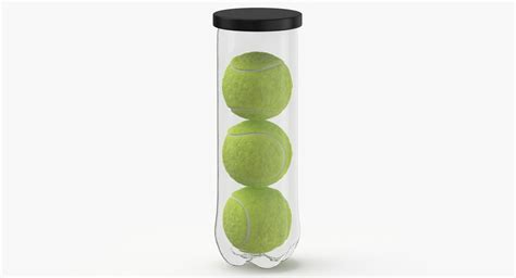 Tennis Ball Canister Clean And Dirty D Turbosquid