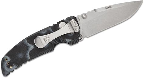 Hogue Ex Tactical Drop Point Blade G Mascus Black G Handles