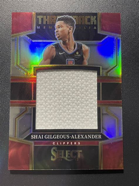 Yahoo Shai Gilgeous Alexander Select Silver Th