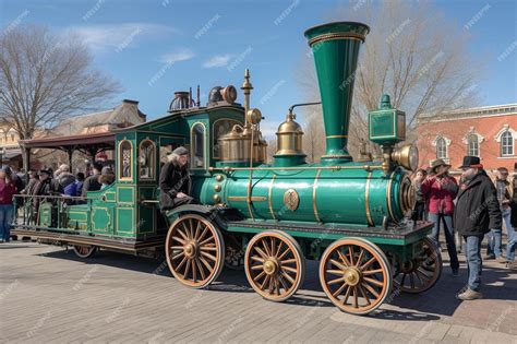 Premium AI Image | the railroad museum of pennsylvania is a railroad ...