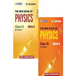 Raajkart Apc The New Book Of Physics For Class In Two