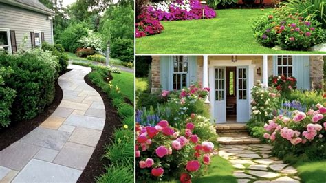 Garden Design Beautiful Lush Landscaping Ideas For Your Front Yard