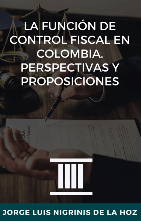 La FunciÓn De Control Fiscal En Colombia Jorge Nigrinis De La Hoz