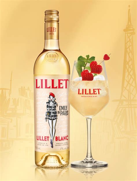 Emily Lillet Royale Rosé Lillet x Emily in Paris Cocktail Lillet