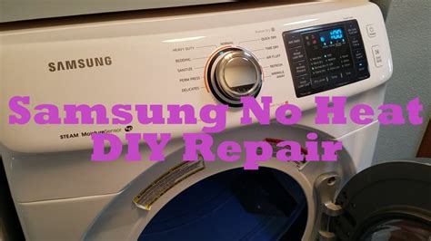 Samsung Clothes Dryer Heating Element Diy Repair No Heat Noise Fix