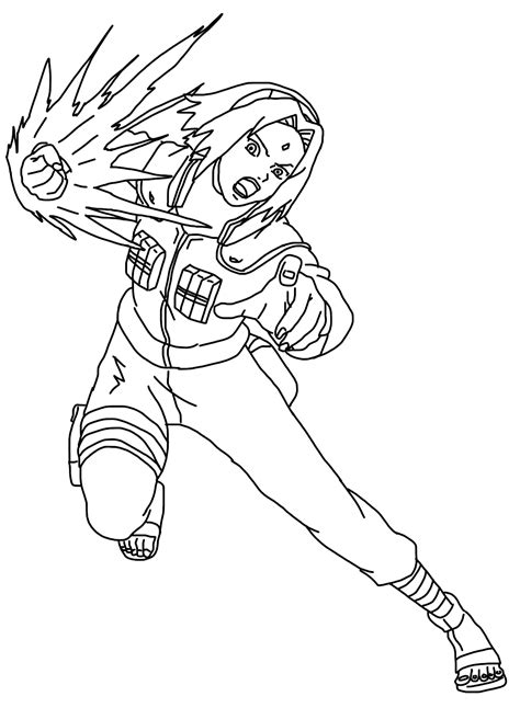 Coloriages Sakura Haruno Coloriagesonly