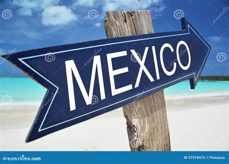 MEXICO sign stock image. Image of leisure, next, holiday - 37378475