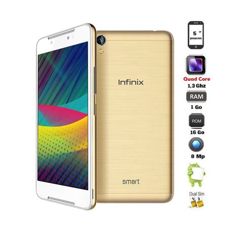 Infinix Hot 5 Lite X559 Ecran 5 5 Mémoire 16 Go Ram 1 Go Dual Sim