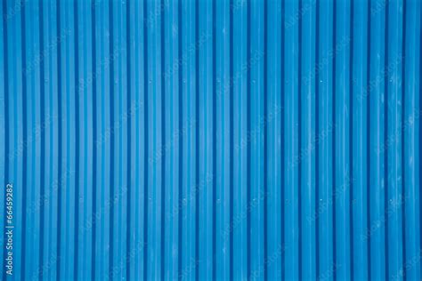 Blue Corrugated Metal Sheet Texture Background Stock Photo Adobe Stock