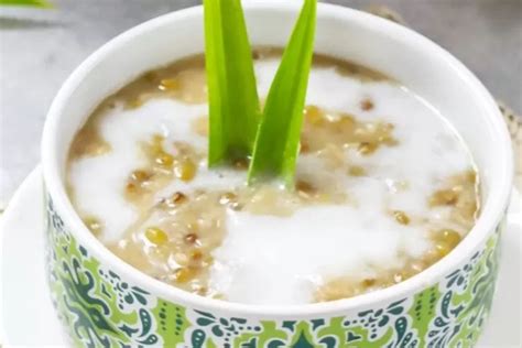 Resep Bubur Kacang Ijo Rice Cooker Dengan 1 Pcs Santan Cocok Disantap