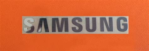 1 Pcs Sticker Logo For Samsung Tv Laptop Microwave Oven Dishwasher 90mm