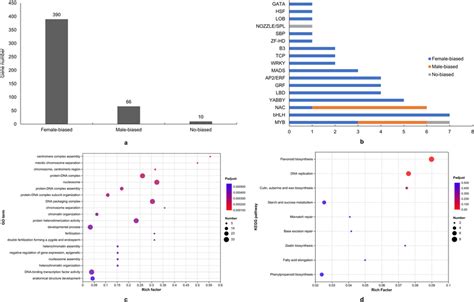 Sex Biased Genes Of S Chinensis A Different Expression Types Of