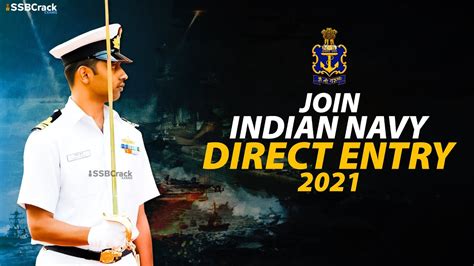 Join Indian Navy Officer Direct Entry 2021 Youtube