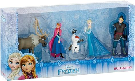 Bullyland 12306 Frozen Minifigurenset 5 Figuren Amazon De Spielzeug