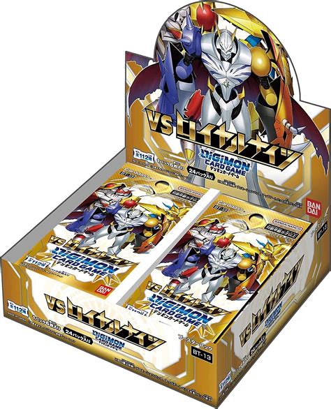 Digimon Card Game VS Royal Knights BT 13 Booster Pack Box BANDAI Sealed