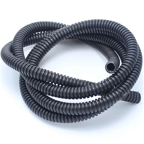 1 25mm Black Diy 10m Car Automotive Split Wire Loom Conduit