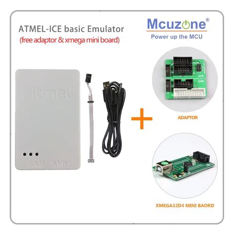 Usb Atmel Ice B Sico Emulador Gratis Atxmega D Mini Placa Piezas