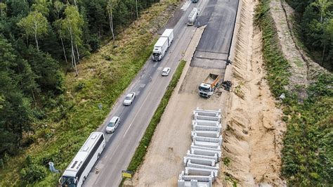 Zdj Cie Budowa Drogi Ekspresowej S Podwarpie D Browa G Rnicza